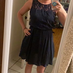 I love h81 Navy dress with lace